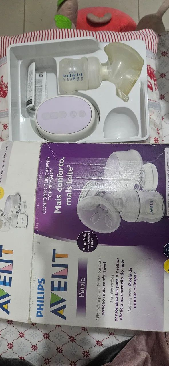 Bomba de leite elétrica Philips Avent - Foto 2