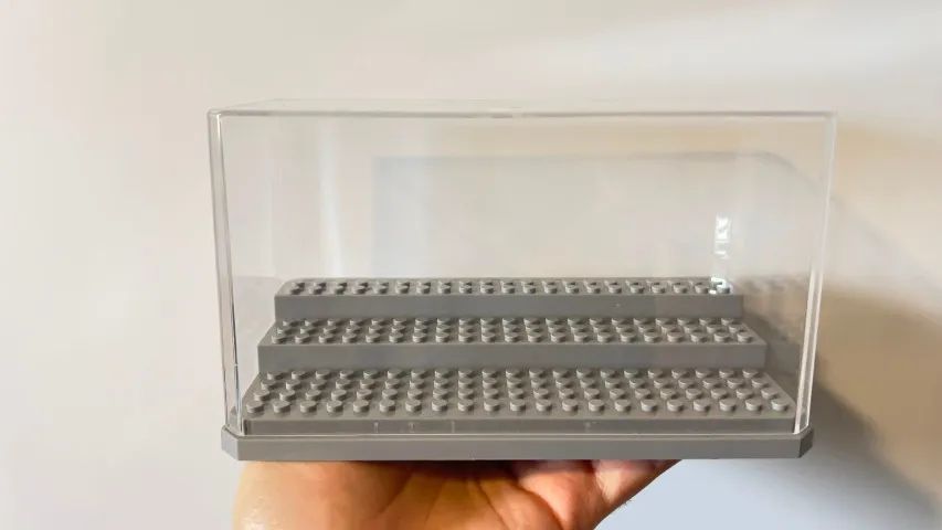 Expositor/Vitrine para Minifiguras LEGO - Acrílico Transparente com 3 Níveis - Foto 2