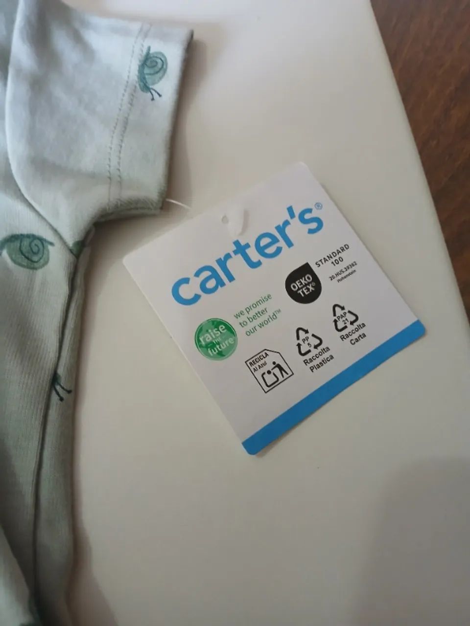 Romper Carters 3 meses NOVO - Foto 5