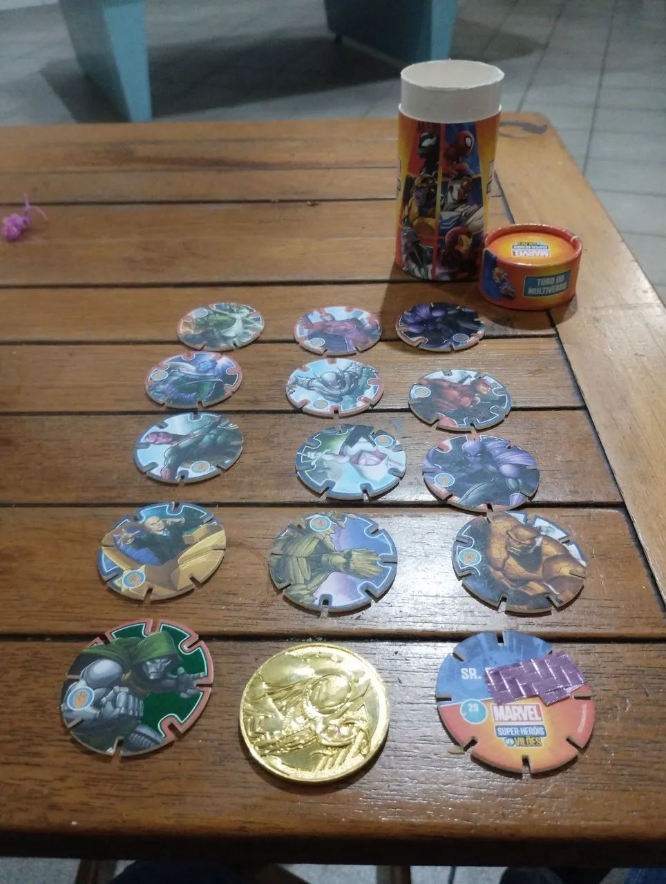 Tazos Marvel 
