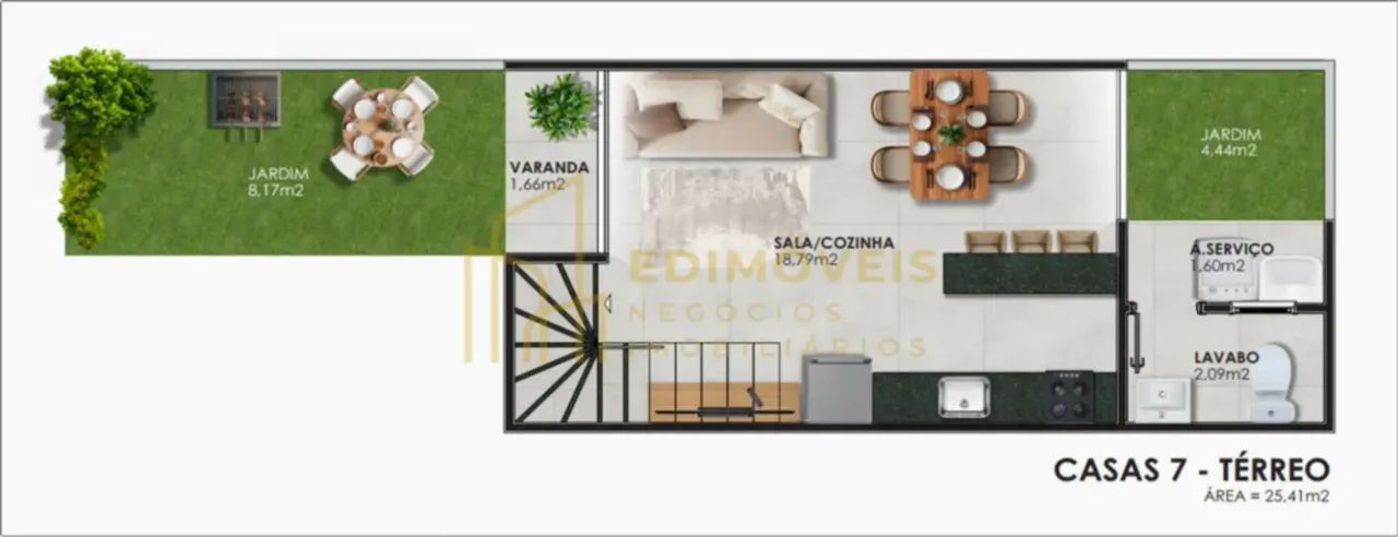 Casa Charmosa com 2 Quartos e Quintal em Alterosas  Serra/ES - Foto 2