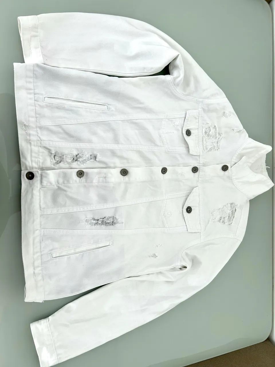 JAQUETA JEANS MASCULINA - Foto 5