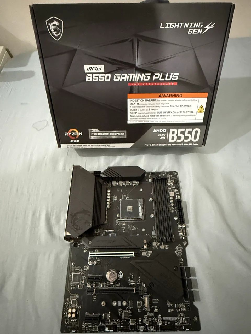 Placa Mãe MSI MPG B550 Gaming Plus