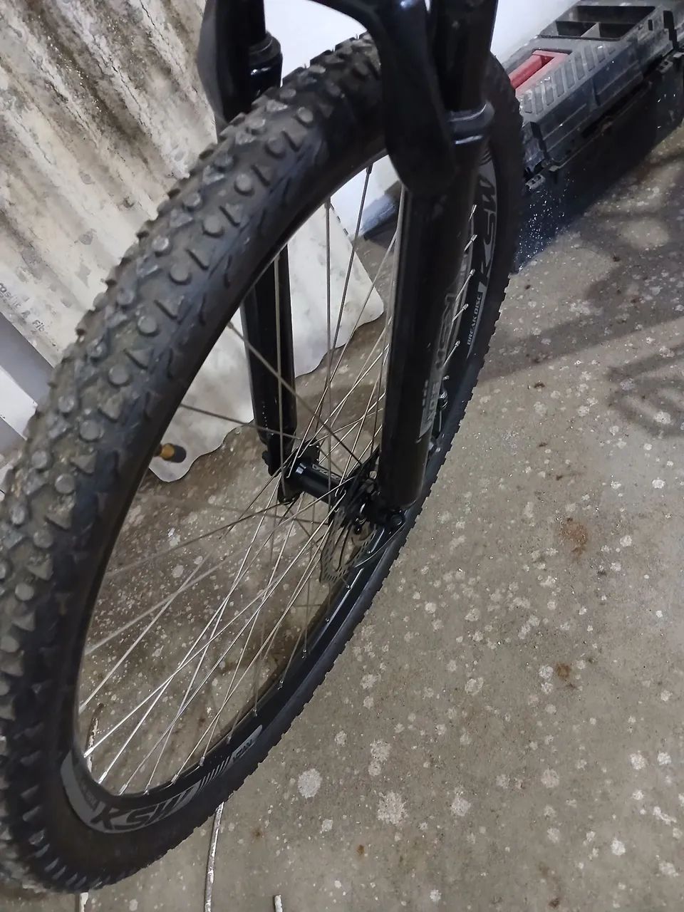 Bicicleta nova raio aço inoxidável cubo alumínio  - Foto 3