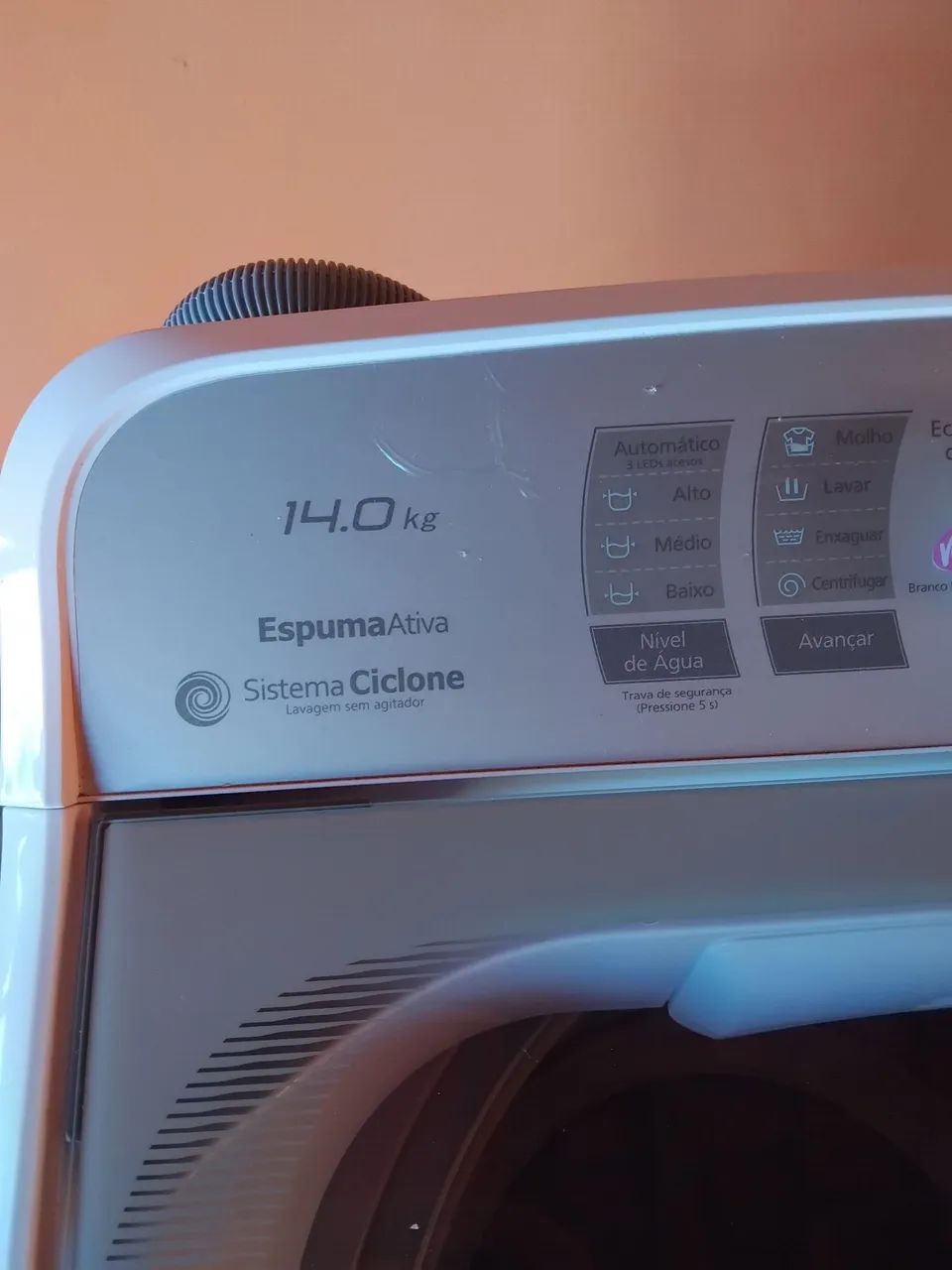Máquina lavar Panasonic 14kg 110v semi nova, apenas 3 meses de uso (Entrego) - Foto 4