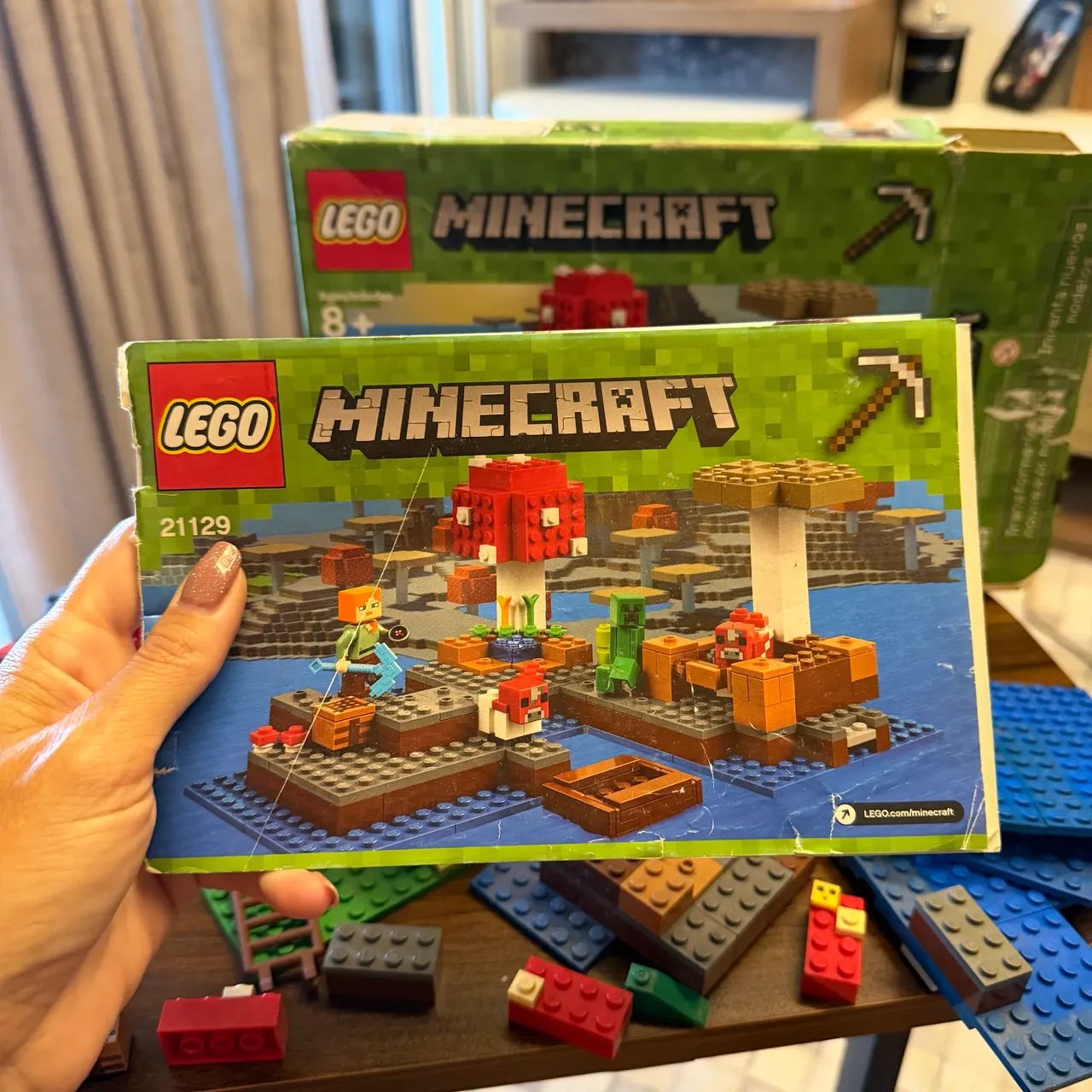 Lego minecraft com peças trocadas e várias extras - Foto 4