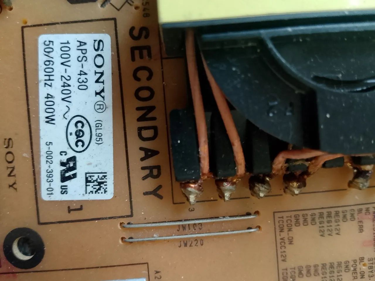 Várias Placas de Televisão 