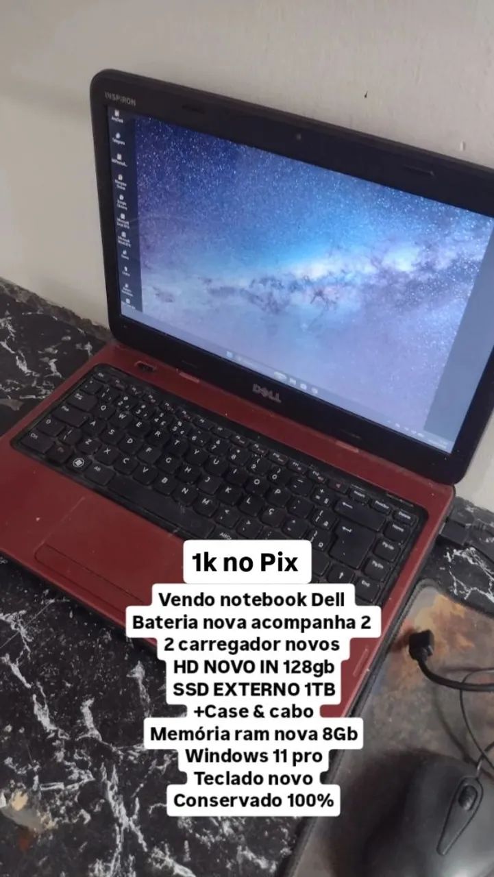Notebook Dell inspiron 4