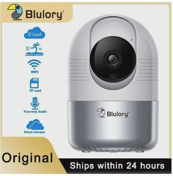 CÂMERA DE SEGURANÇA WI-FI HD - BLULORY - Foto 3