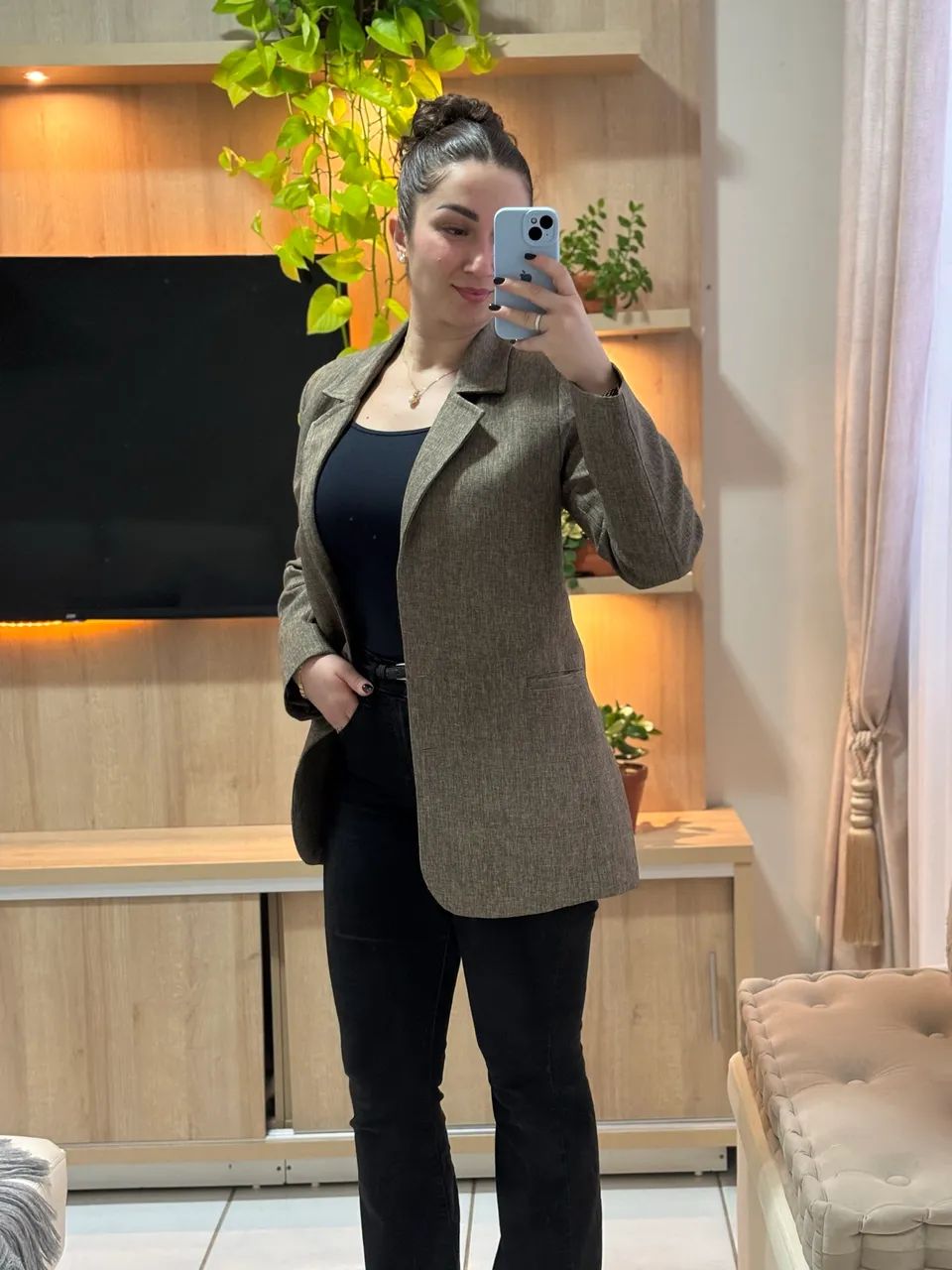 Blazer de alfaiataria sob medida. - Foto 4