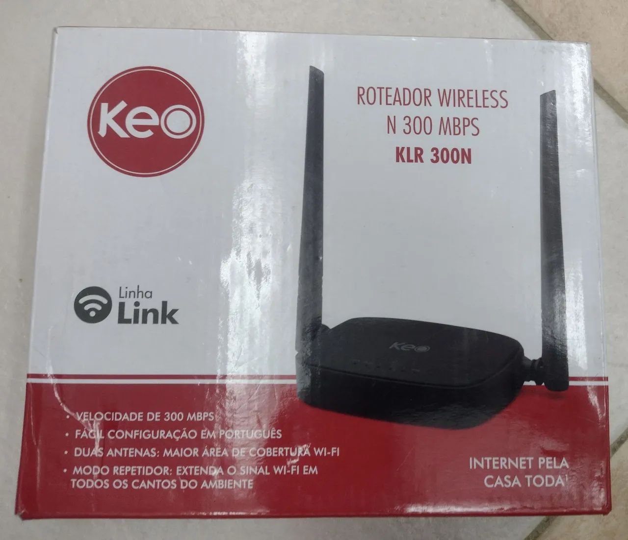 Roteador e Repetidor Keo Wireless - Foto 4