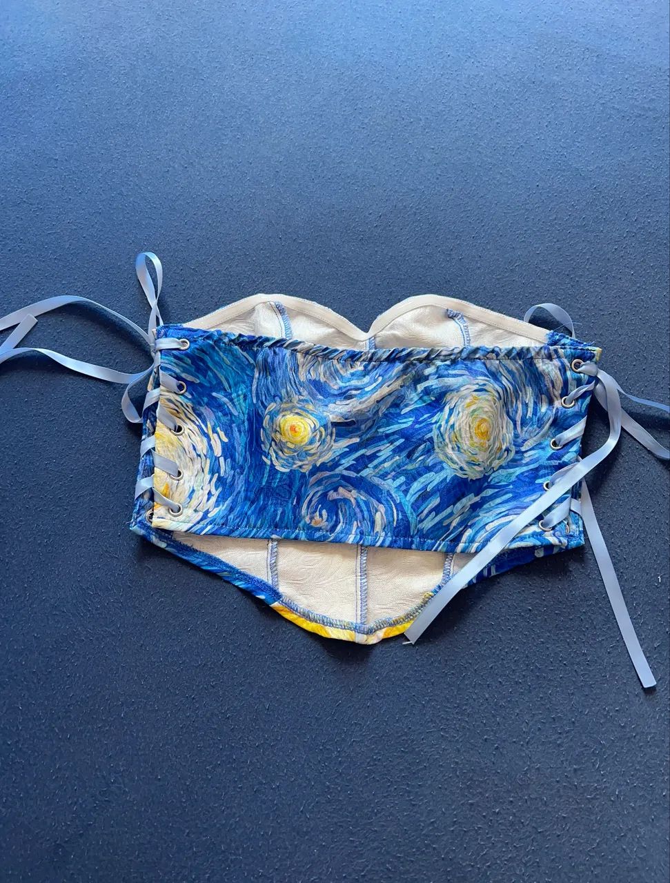 Corset/cropped SHEIN van gogh - Foto 2