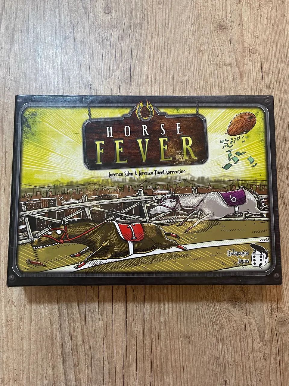 Horse ferver board game.