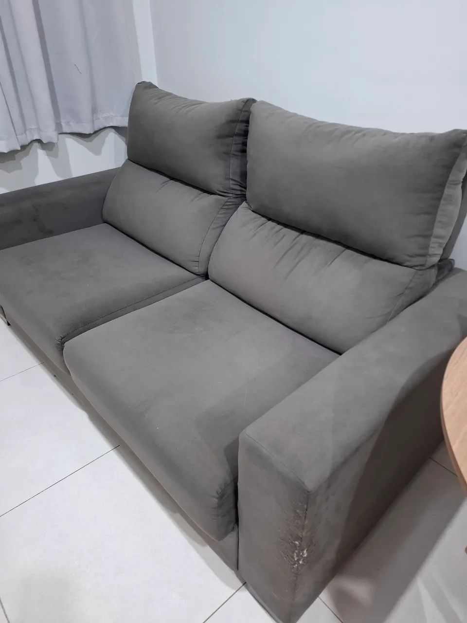 Sofá retrátil 3 lugares - Foto 4