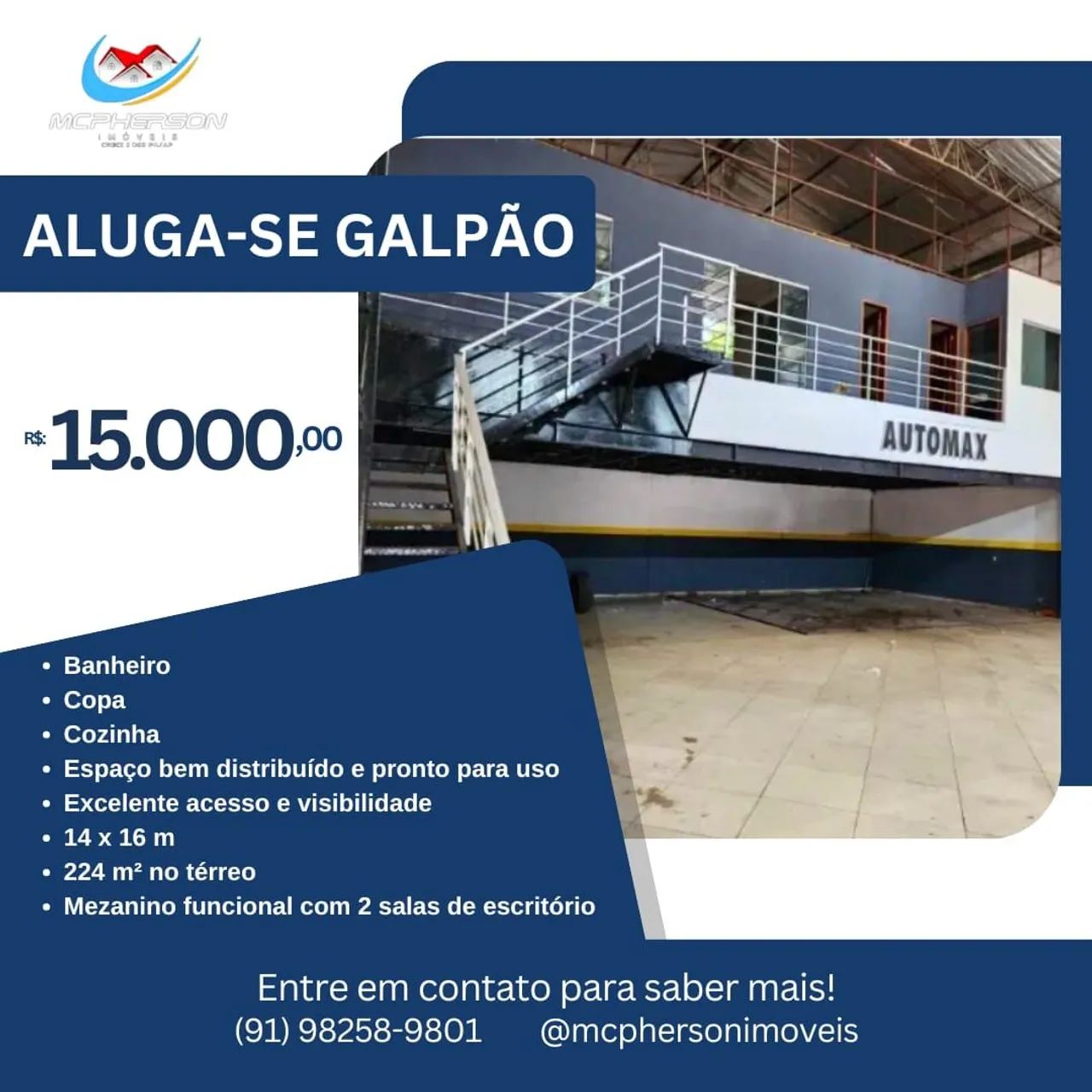 ALUGA - SE GALPÃO 