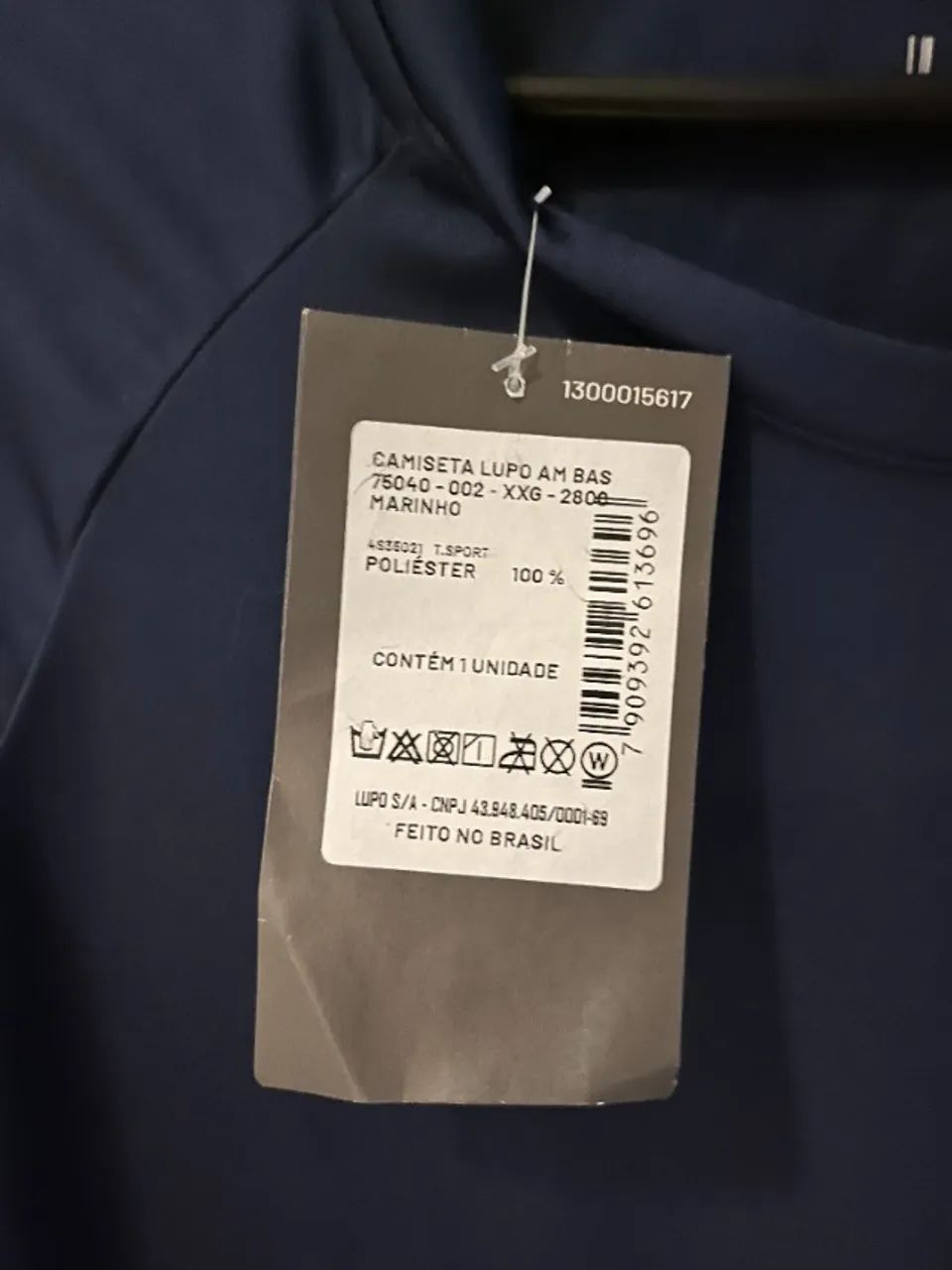 Camiseta Lupo Azul Nova XXG - Foto 3