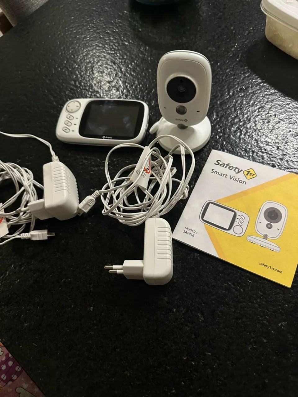 Babá Eletrônica Safety 1st Smart Vision - Completa - Foto 3