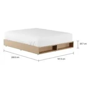 CAMA QUEEN 1,58 M GLIDE | TOK & STOK - Foto 2