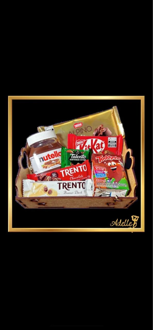 Caixote de MDF Artesanato 