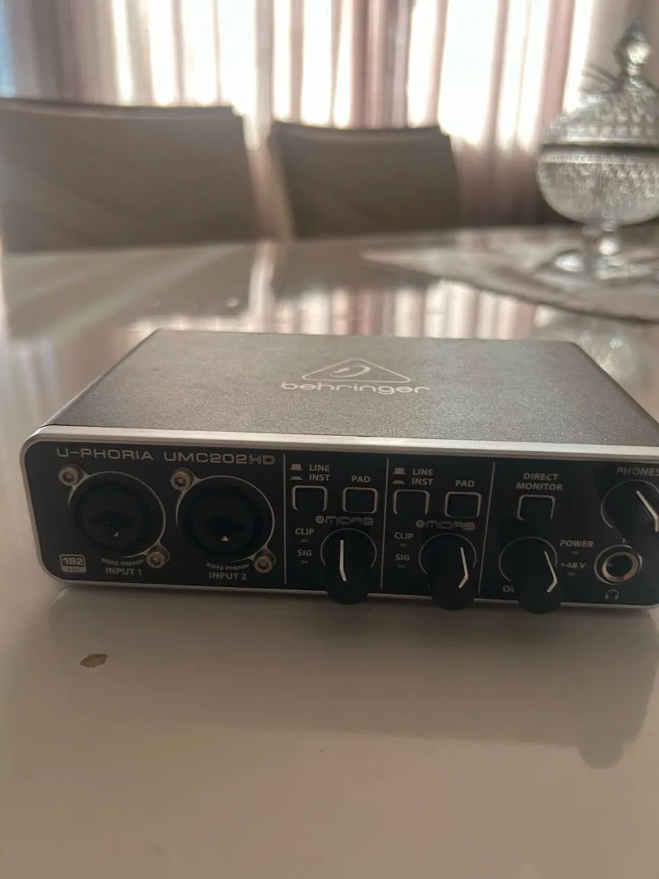 Placa de audio Behringer UMC 202 hd - Foto 3