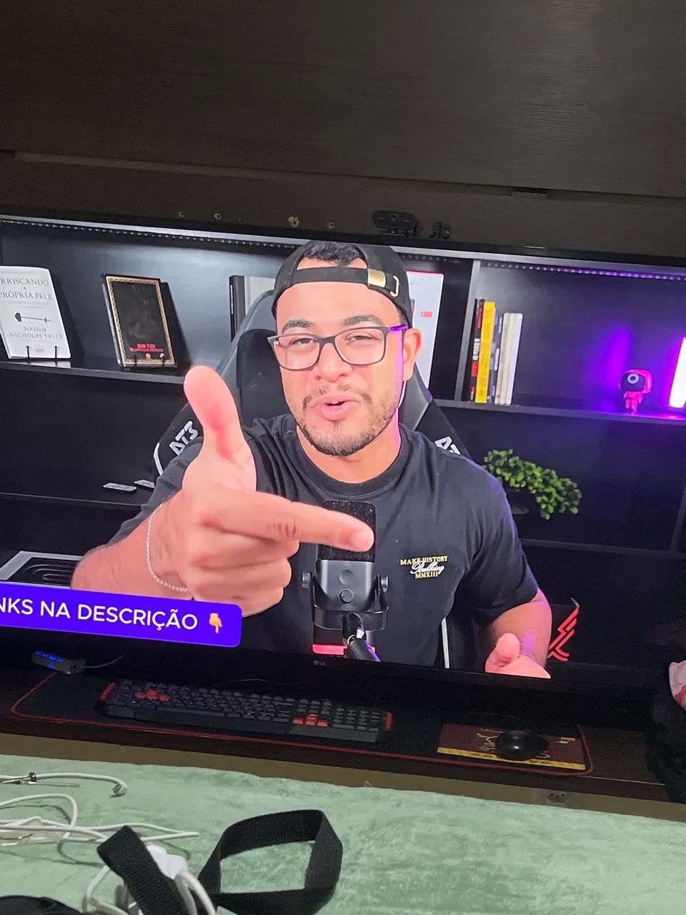 Tv 55 polegadas 4K gamer LG - Foto 3