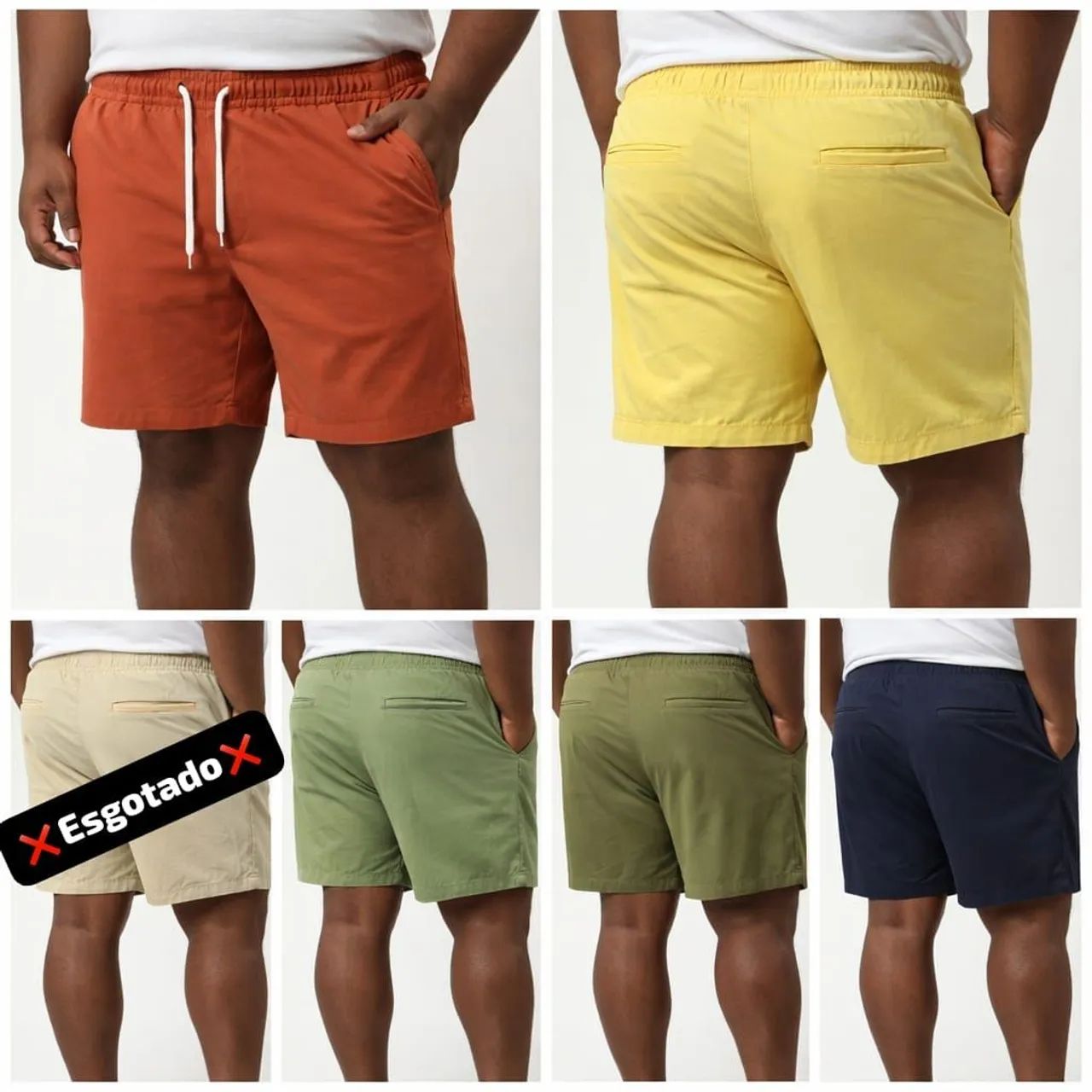 short linho plus sizes do g1 ao g10 - Foto 3
