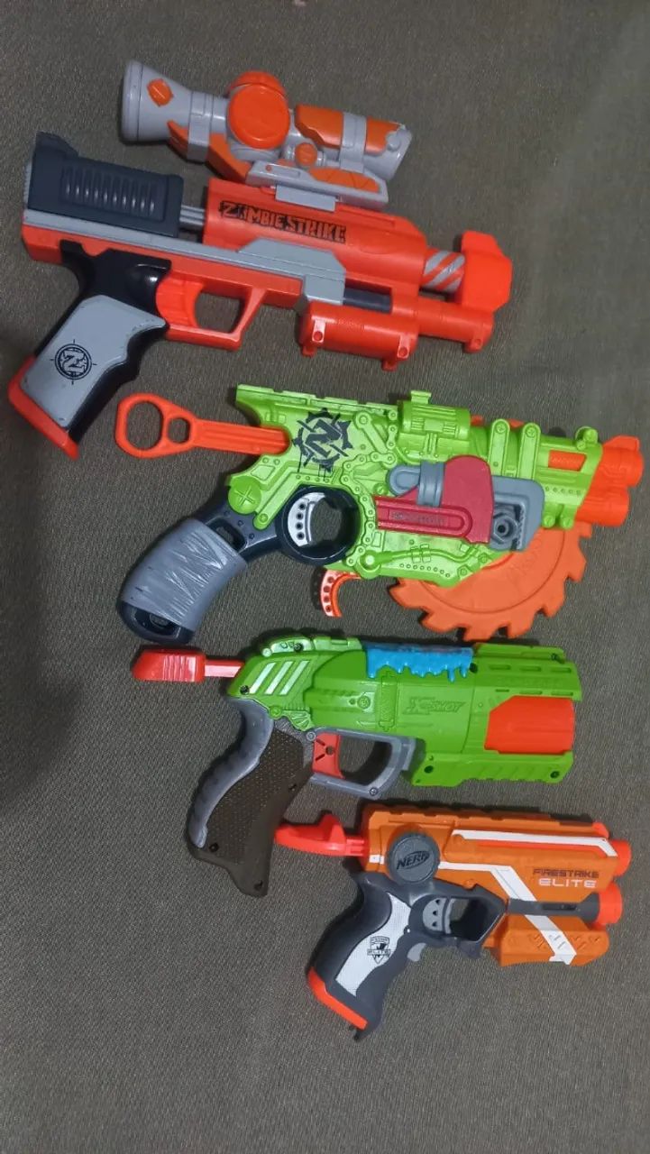 Vendo Coleção de NERFS + um Laser X - Foto 2