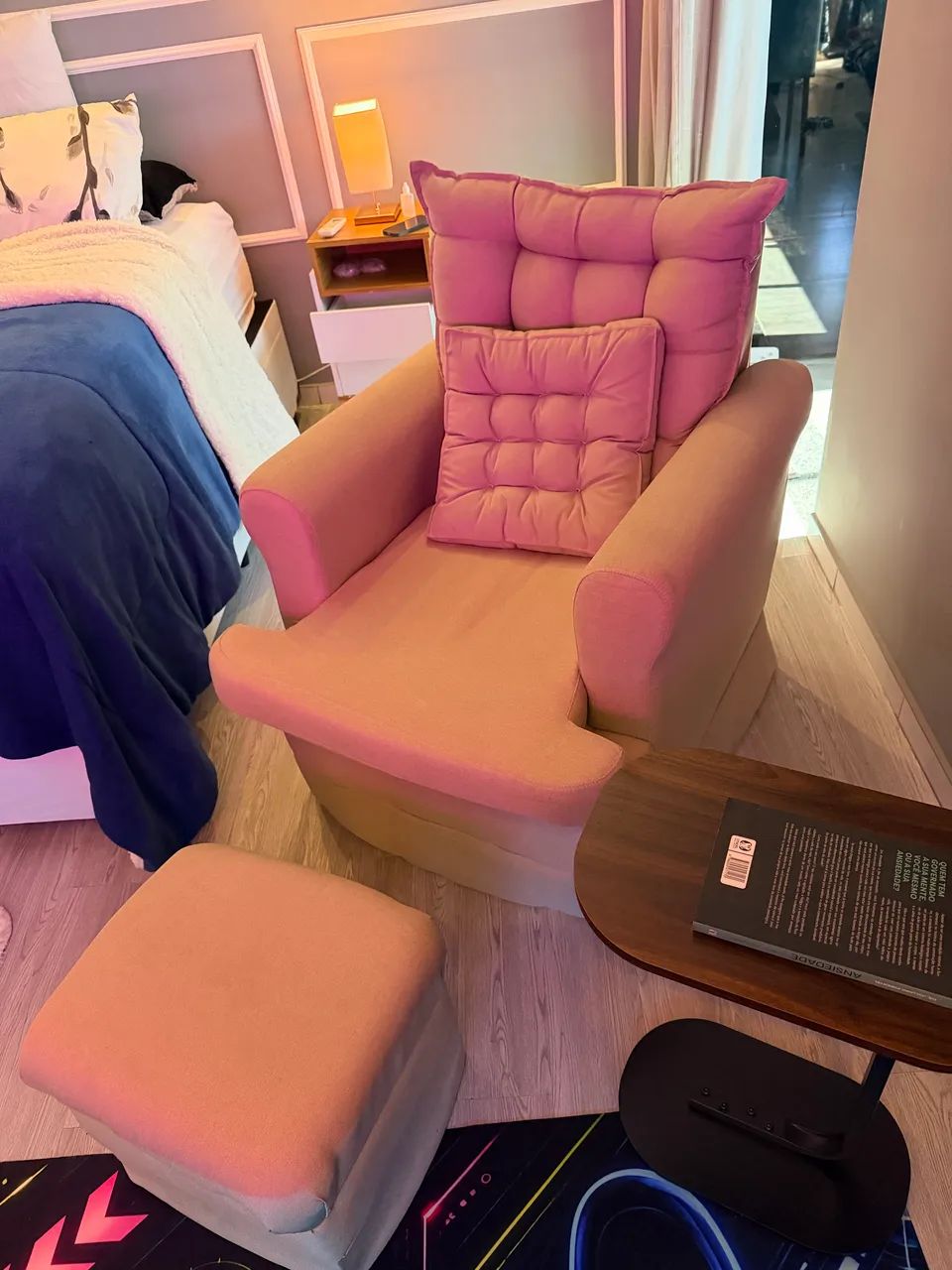 Poltrona com massagem e balanço - Foto 4