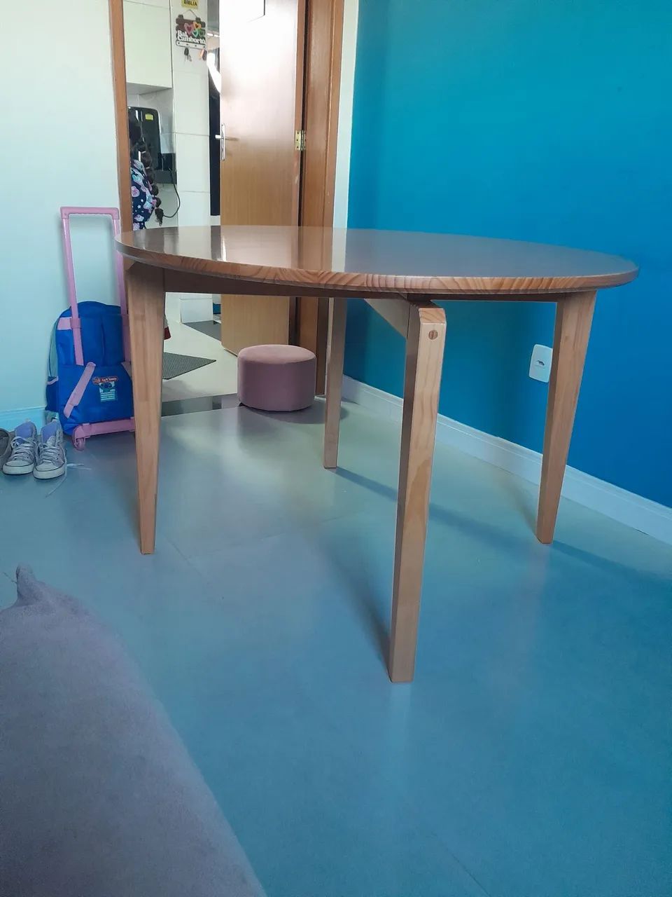 Mesa de madeira maciça  - Foto 2