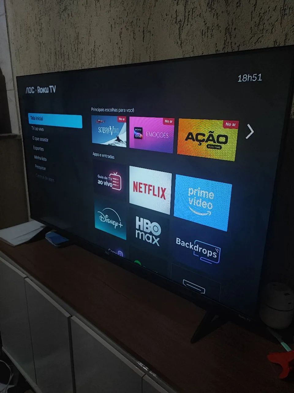 TV aoc 43'