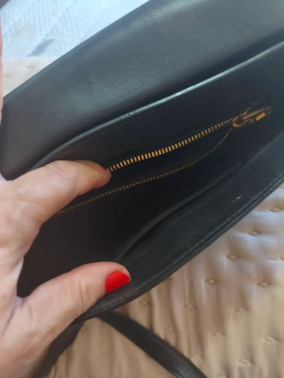 Oportunidade bolsa em couro legítimo  - Foto 4