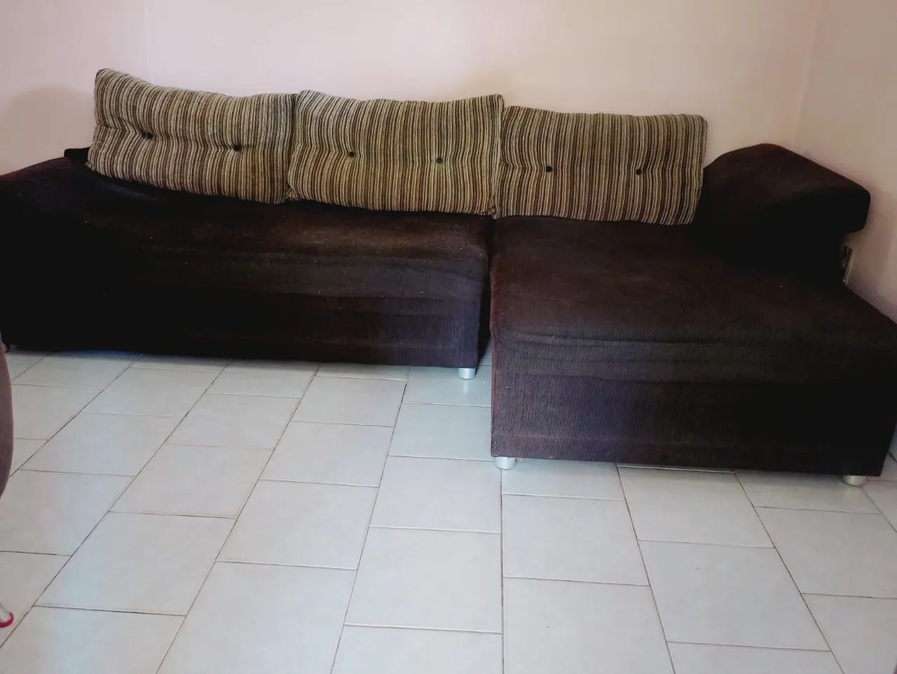 Sofá em L 