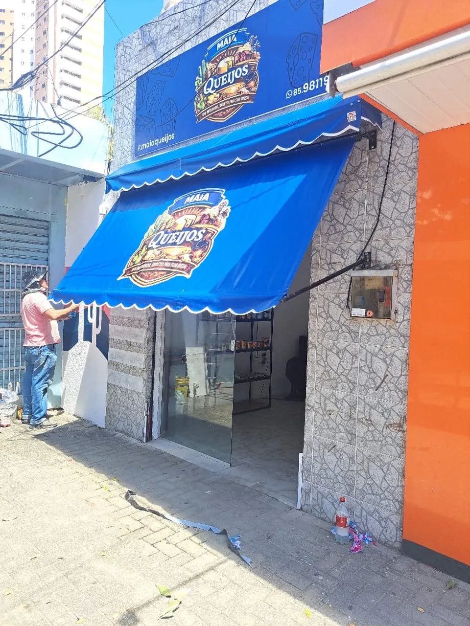 Toldo Retrátil e Mini Fixo para o seu Comércio  - Foto 2