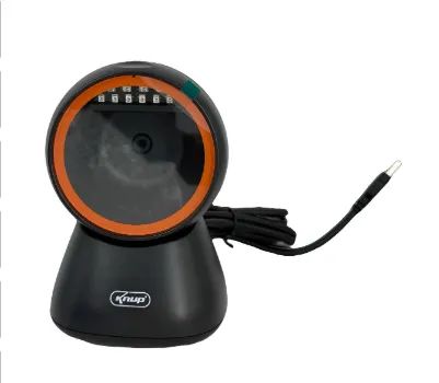Leitor Código De Barras 1d 2d Usb Knup Kp-le709 Cmos 127/220v Preto Usb - Foto 2