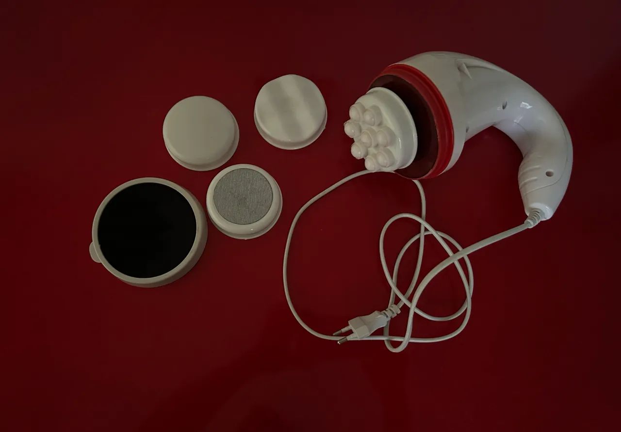 Massageador Orbital Elétrico 5 em 1 com Infravermelho