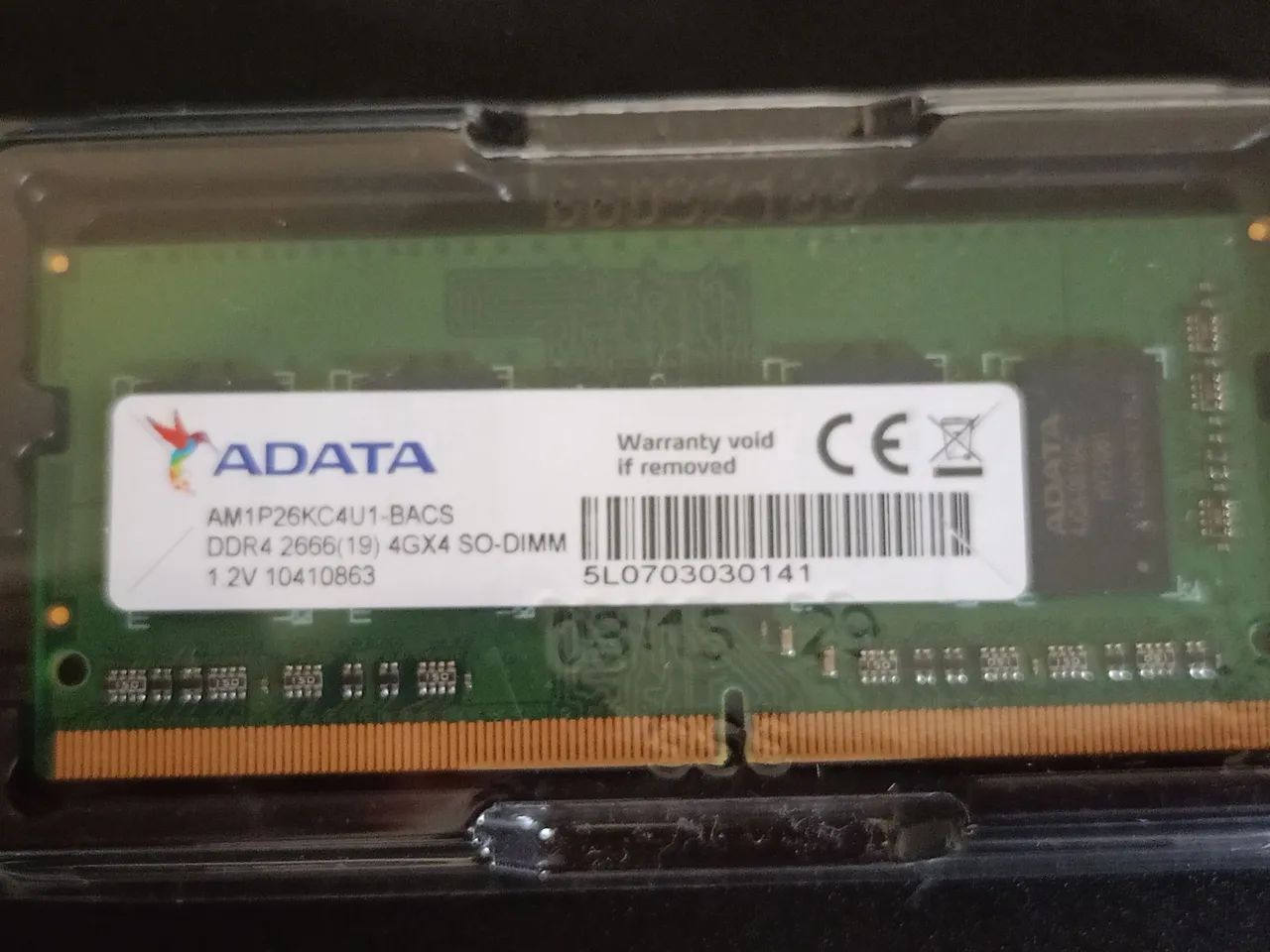 4 gb de memória ram notebook 