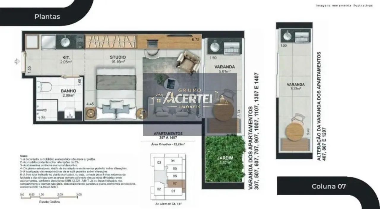 Studio à venda em Icaraí, Niterói | 28m², 1 quarto - Foto 3