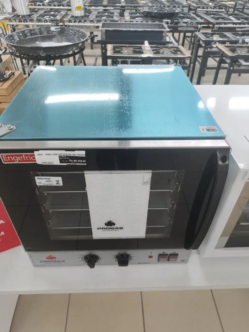 FORNO TURBO 4 ESTEIRAS FAST OVEN PRP-004G2 PROGÁS - Foto 2
