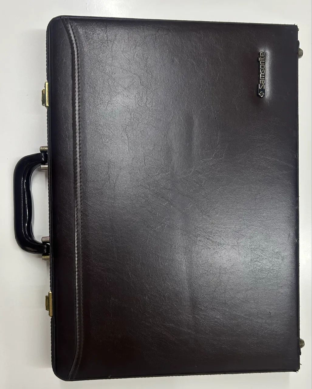 Maleta Executiva de Couro  Samsonite