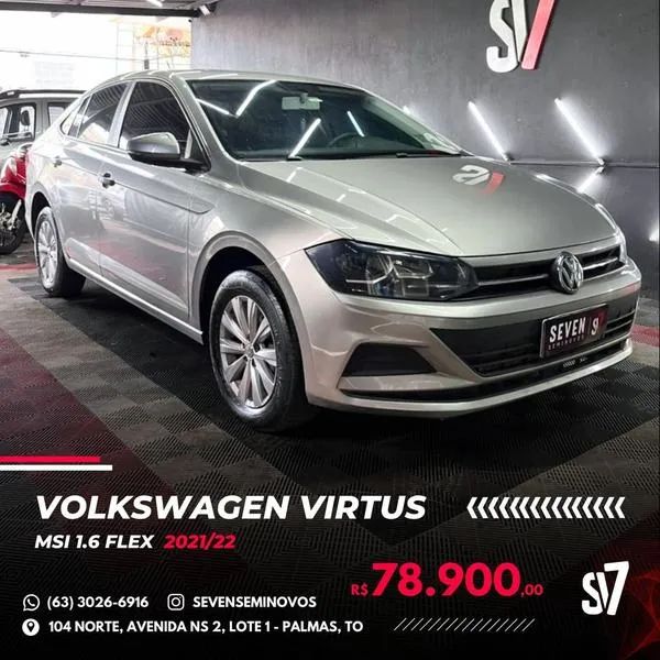 Volkswagen Virtus 1.6 MSI Flex 16V 5P Mec. 2022