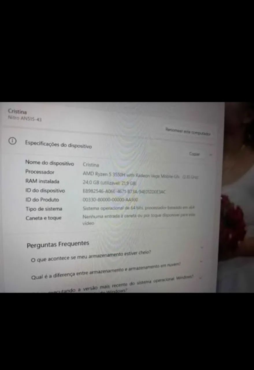 Vendo notebook game, marca acer. - Foto 5