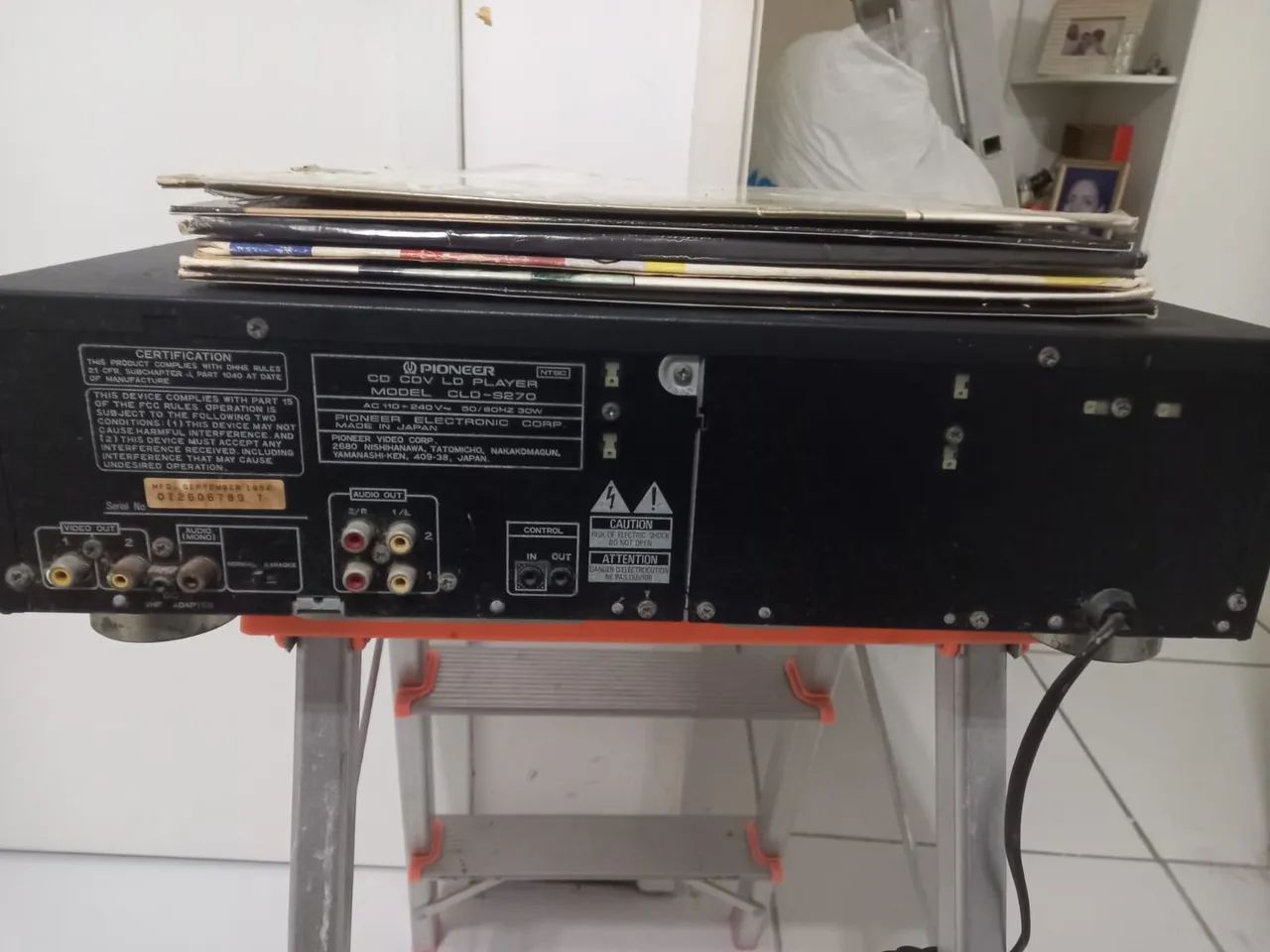 LASERDISC PIONEER(UNICO DONO) - Foto 2