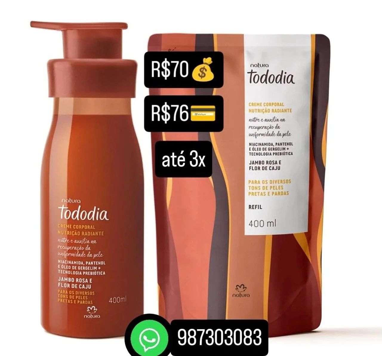 Jambo Rosa e Flor Caju Todo Dia Natura  - Foto 4