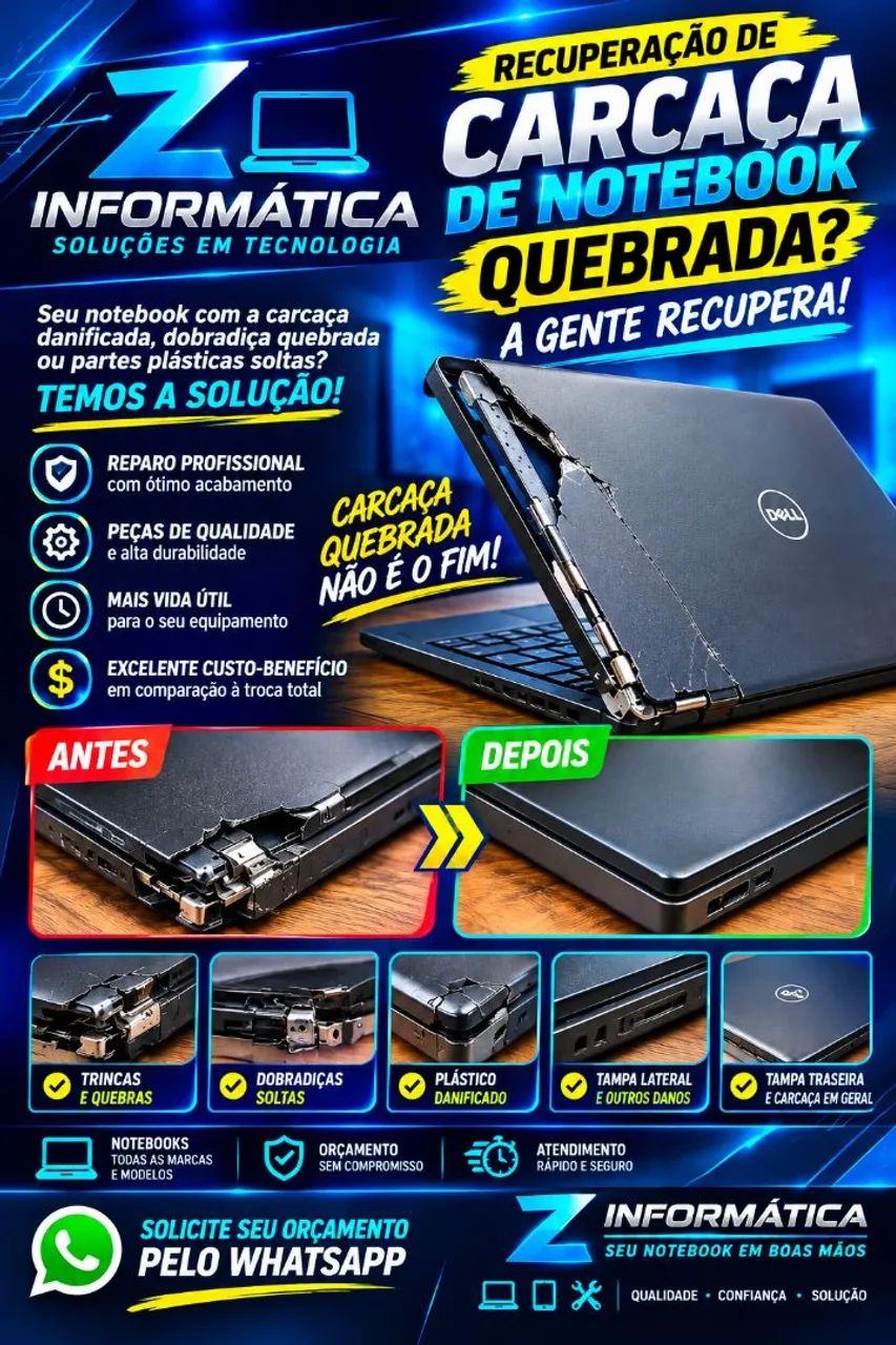 Reparo em notebook 