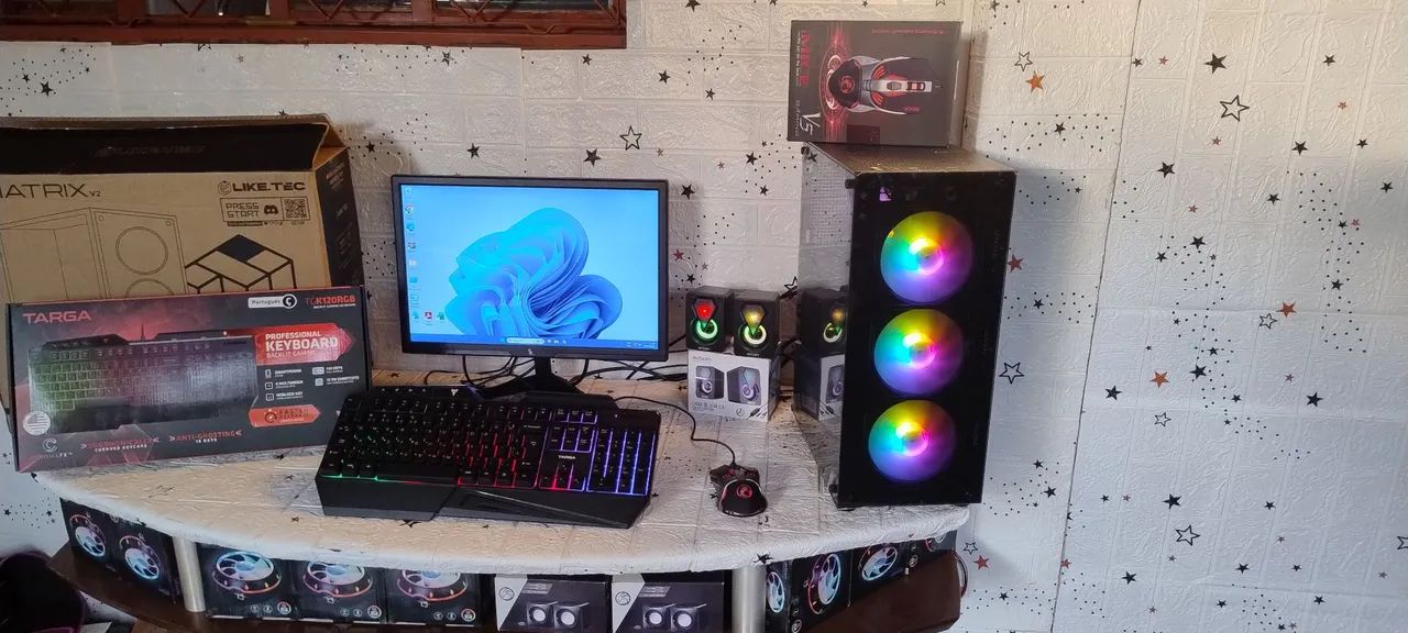 Computador i5, 16gb ram, - quarta geração - SSD 240gb - Tela 19 polegadas HDMI 