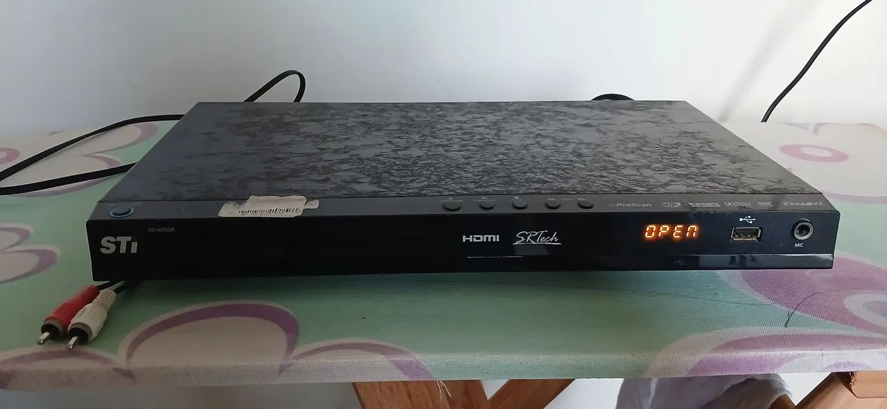 Vendo dvd play STI HDMI SRTECH - Foto 4