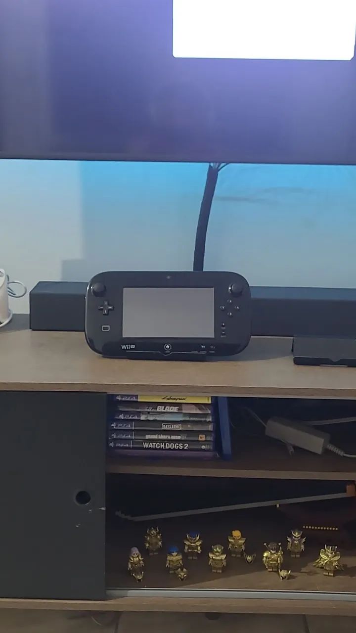 Gamepad nintendo Wii U + base em 3D - Foto 5