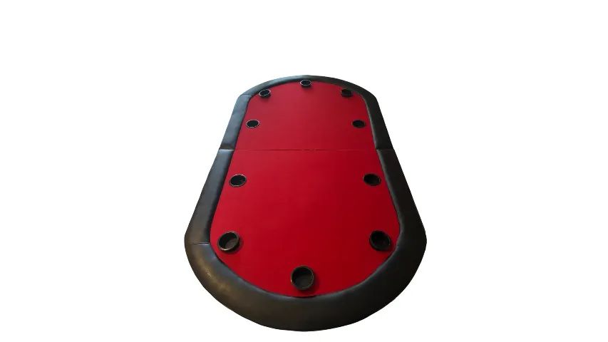 Mesa de Poker Dobrável com porta-copos - Foto 3