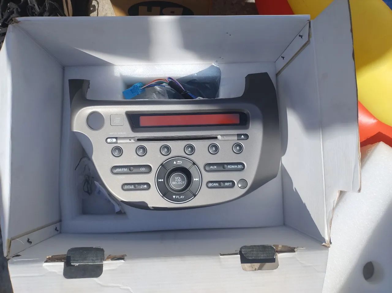 Rádio original Honda fit - Foto 3