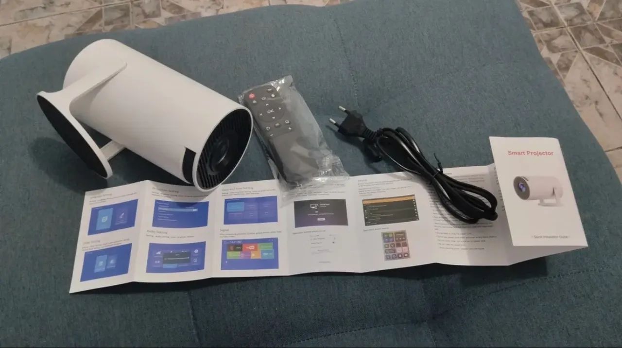 PROJETOR PORTÁTIL 4K HD ANDROID 11.0 SMART 5g BLUETOOTH  - Foto 3